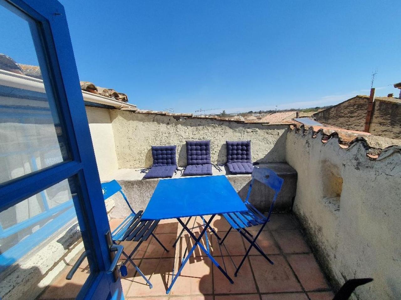 Maison De Vacances Atypique Pouzolles ภายนอก รูปภาพ